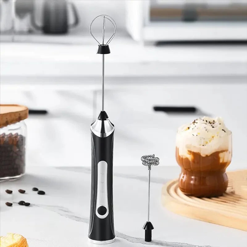 Automatic Rotary Whisk Stirrer Cream Whipper Handheld Small Stirring