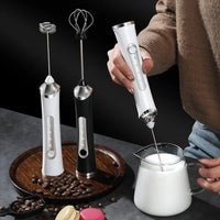 Automatic Rotary Whisk Stirrer Cream Whipper Handheld Small Stirring