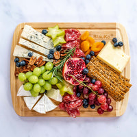 Large Wood Cutting Board for Kitchen 14x11 inch - Bamboo Chopping