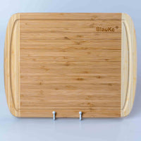 Large Wood Cutting Board for Kitchen 14x11 inch - Bamboo Chopping
