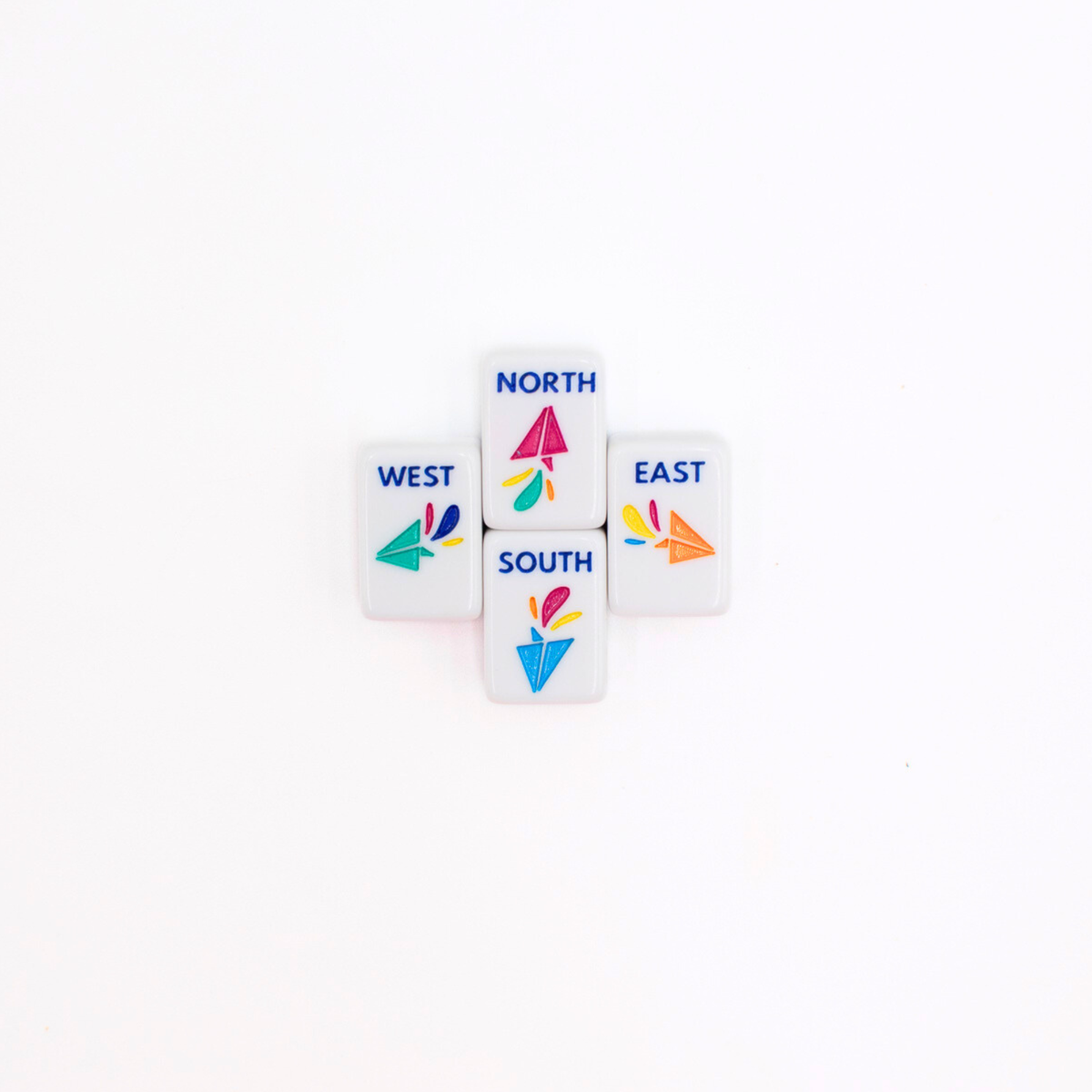 My Fair Mahjong - MINI TRAVEL MAHJONG  |  Mini Anywhere Series  |  White