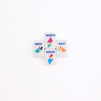 My Fair Mahjong - MINI TRAVEL MAHJONG  |  Mini Anywhere Series  |  White