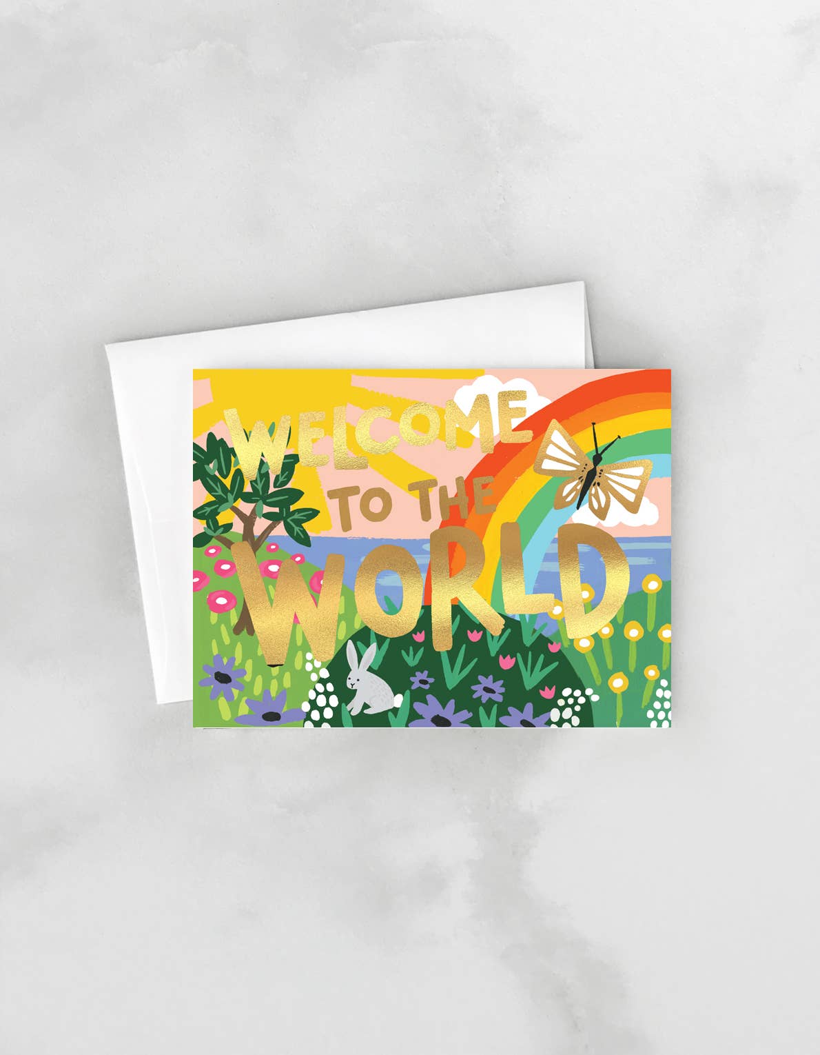 Idlewild Co. - Baby Greeting Card | Welcome To The World