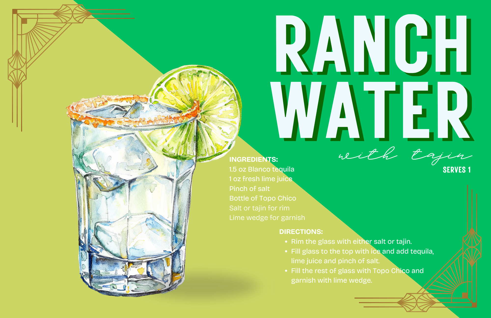 TAYLOR GRAY - 11x17 COCKTAILS VOL 2 insert set of 10