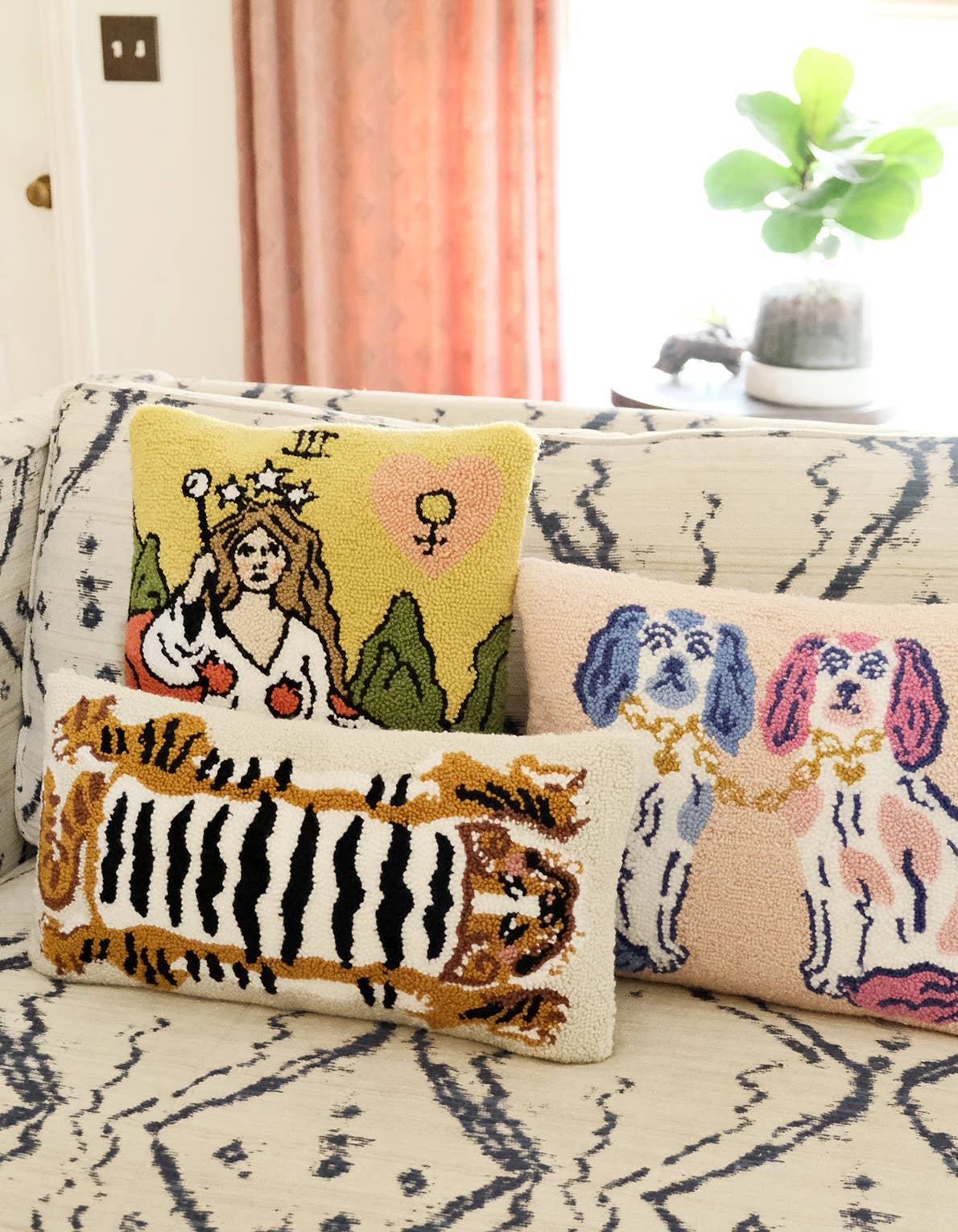 Idlewild Co. - Throw Pillow | Tibetan Tiger