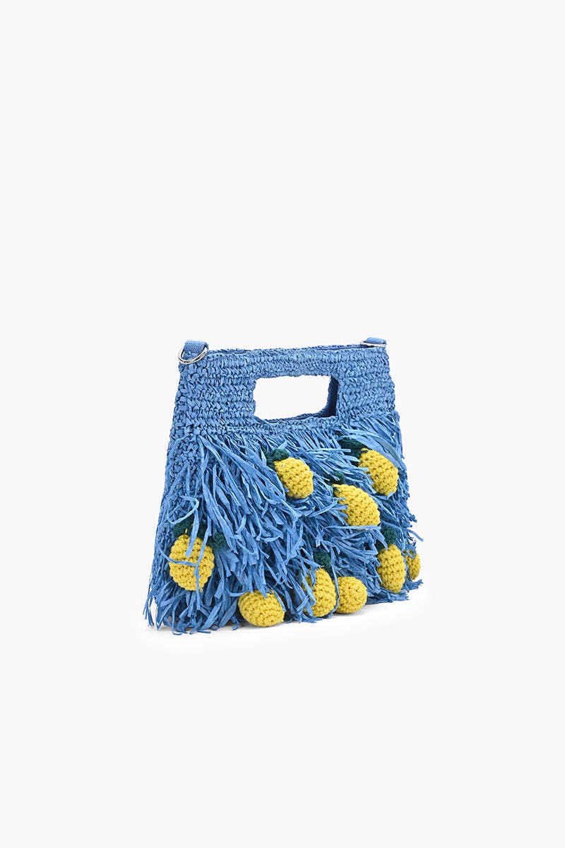 America & Beyond - Limoncello Grove Fringed Bag