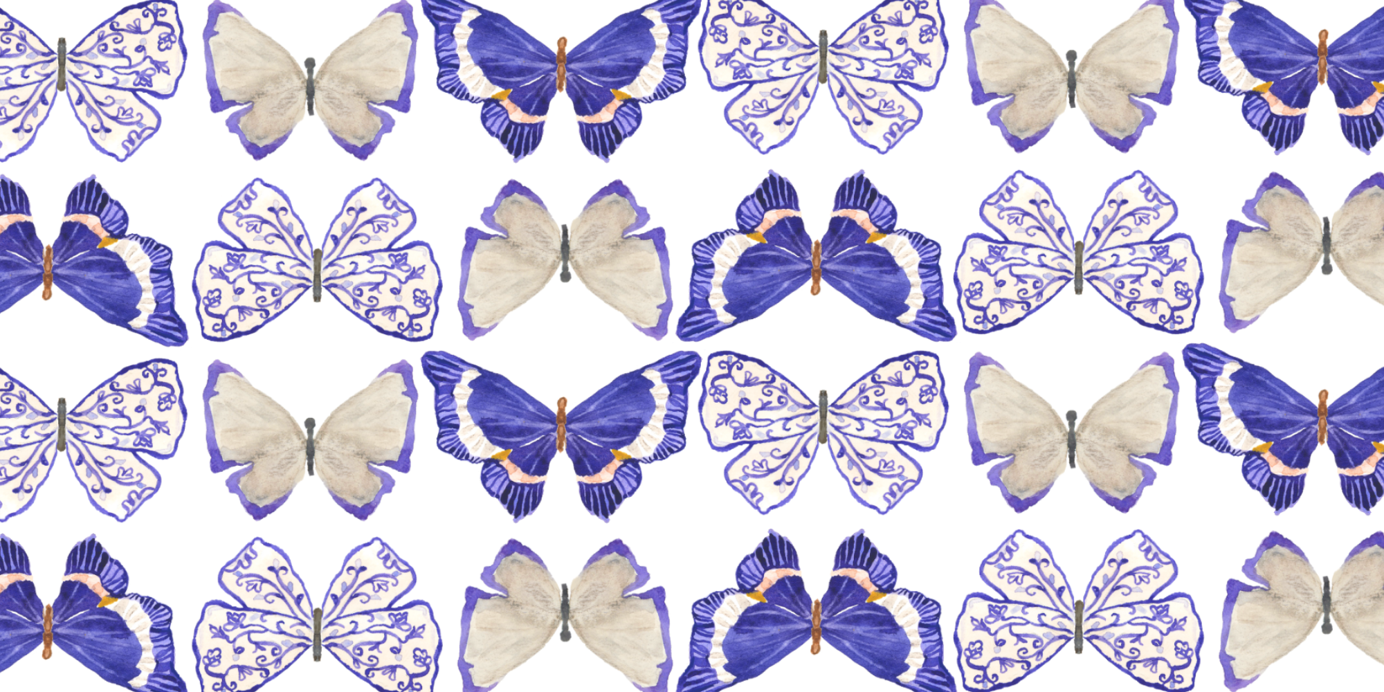 TAYLOR GRAY - 5.5x11 CHINOISERIE trinket tray insert set of 5