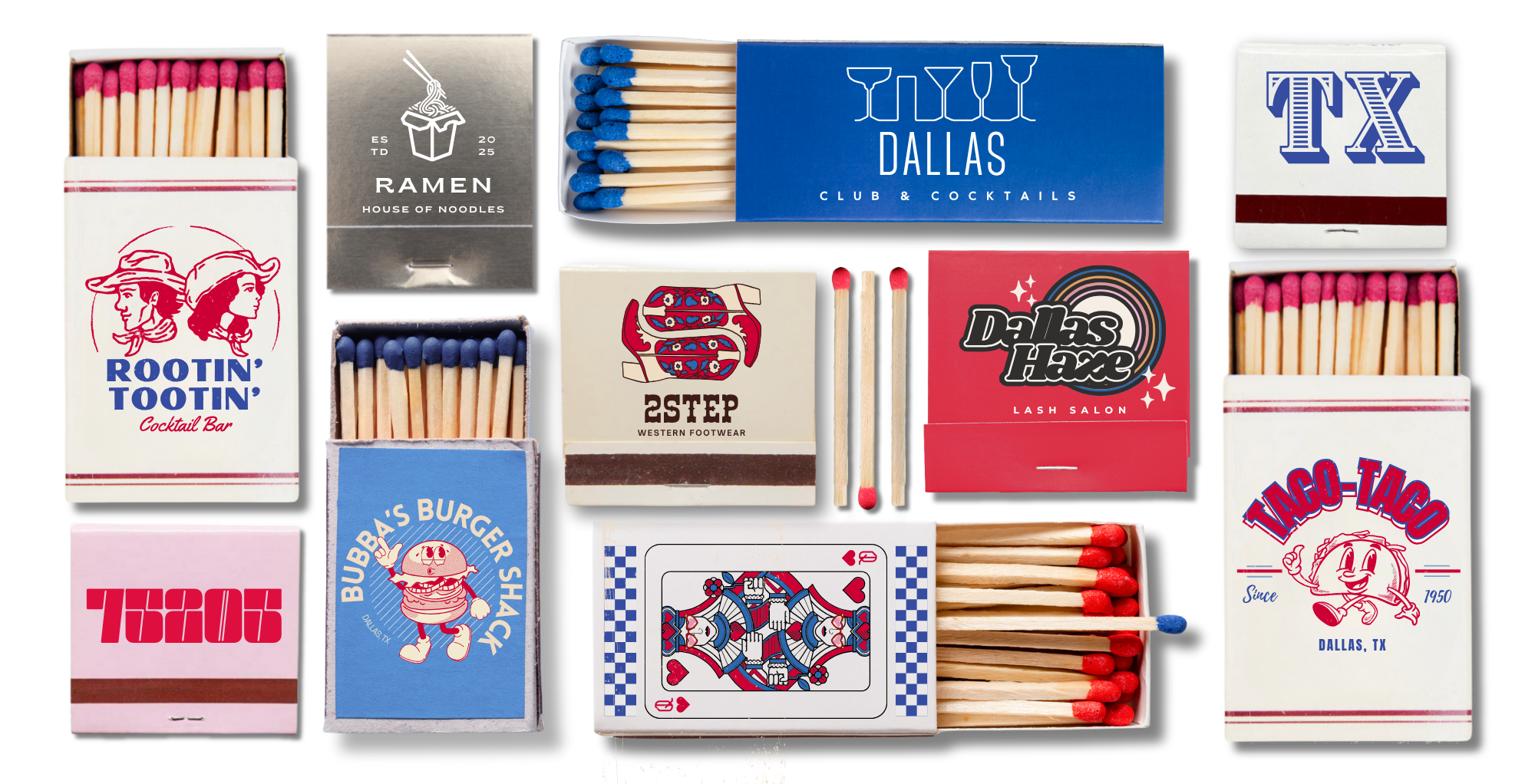 TAYLOR GRAY - 5.5x11 GAMEDAY DALLAS trinket tray insert set of 5