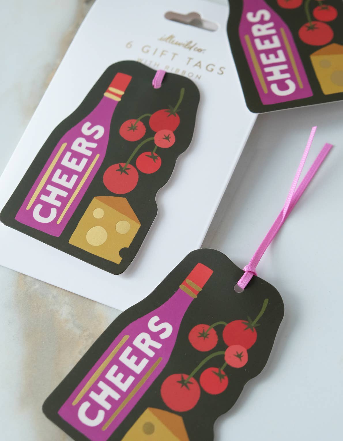Idlewild Co. - Die-Cut Gift Tags | Cheers