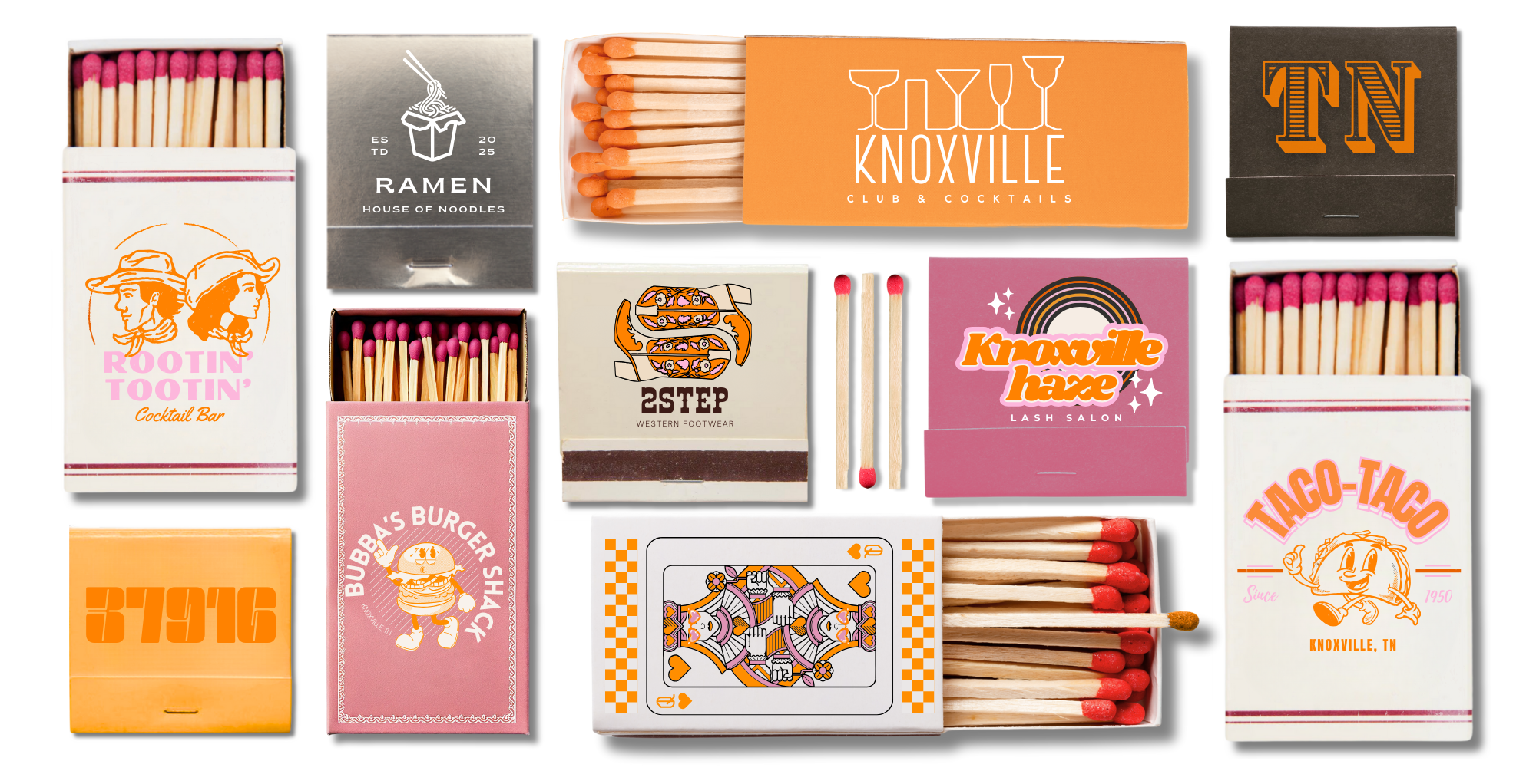 TAYLOR GRAY - 5.5x11 GAMEDAY KNOXVILLE trinket tray insert set of 5