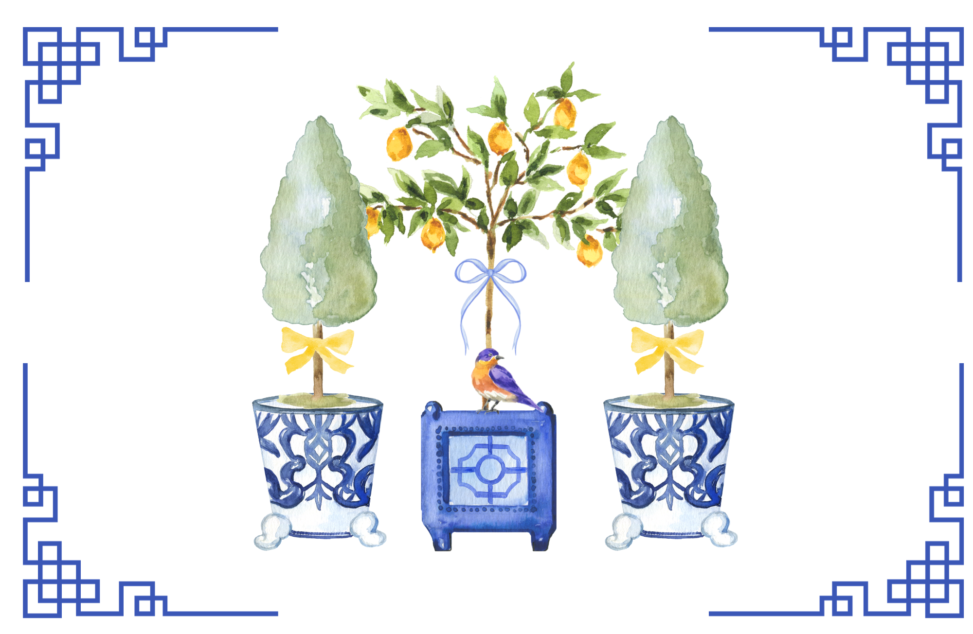 TAYLOR GRAY - 11x17 CHINOISERIE VOL 2 insert set of 10