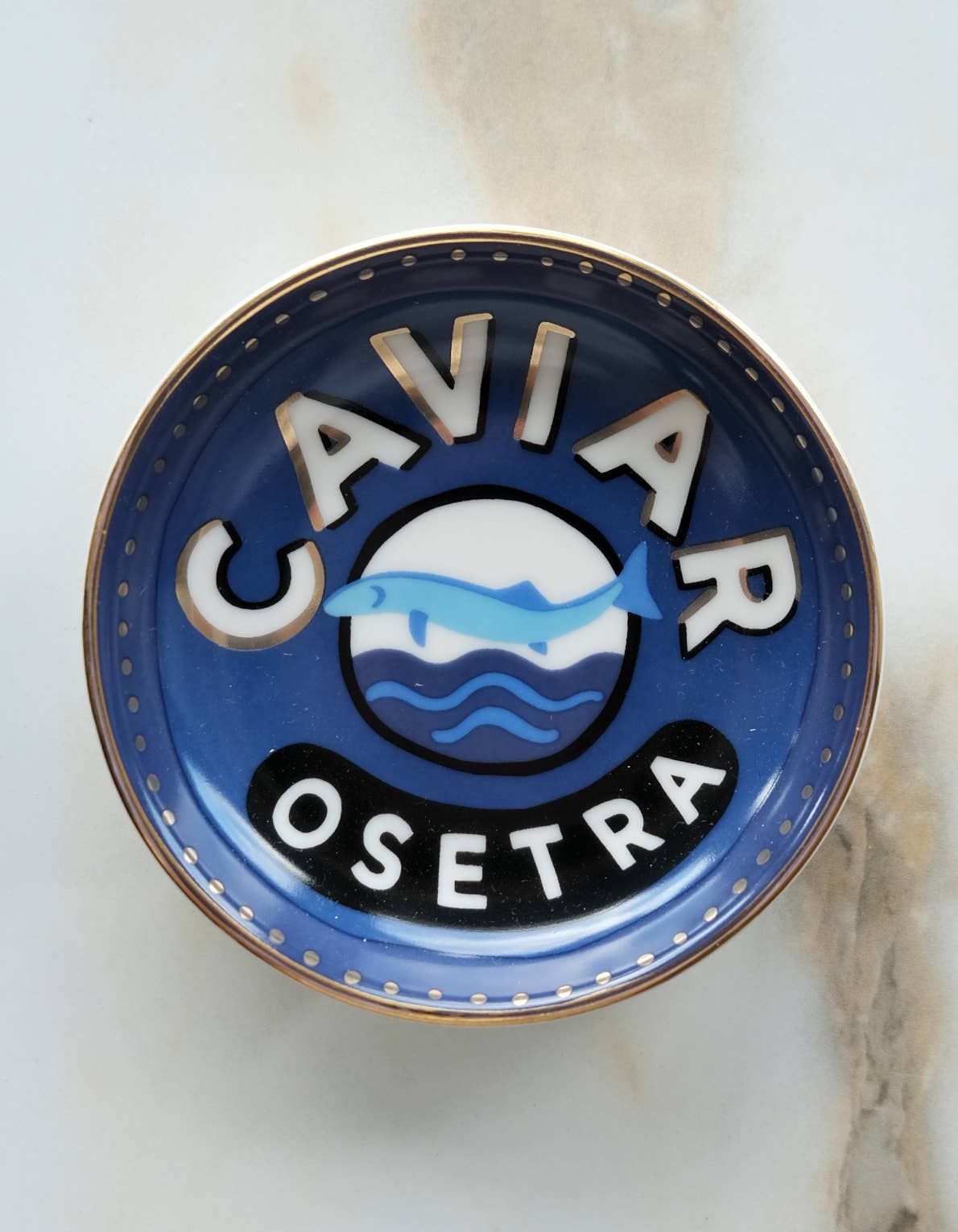 Idlewild Co. - Porcelain Trinket Dish | Caviar