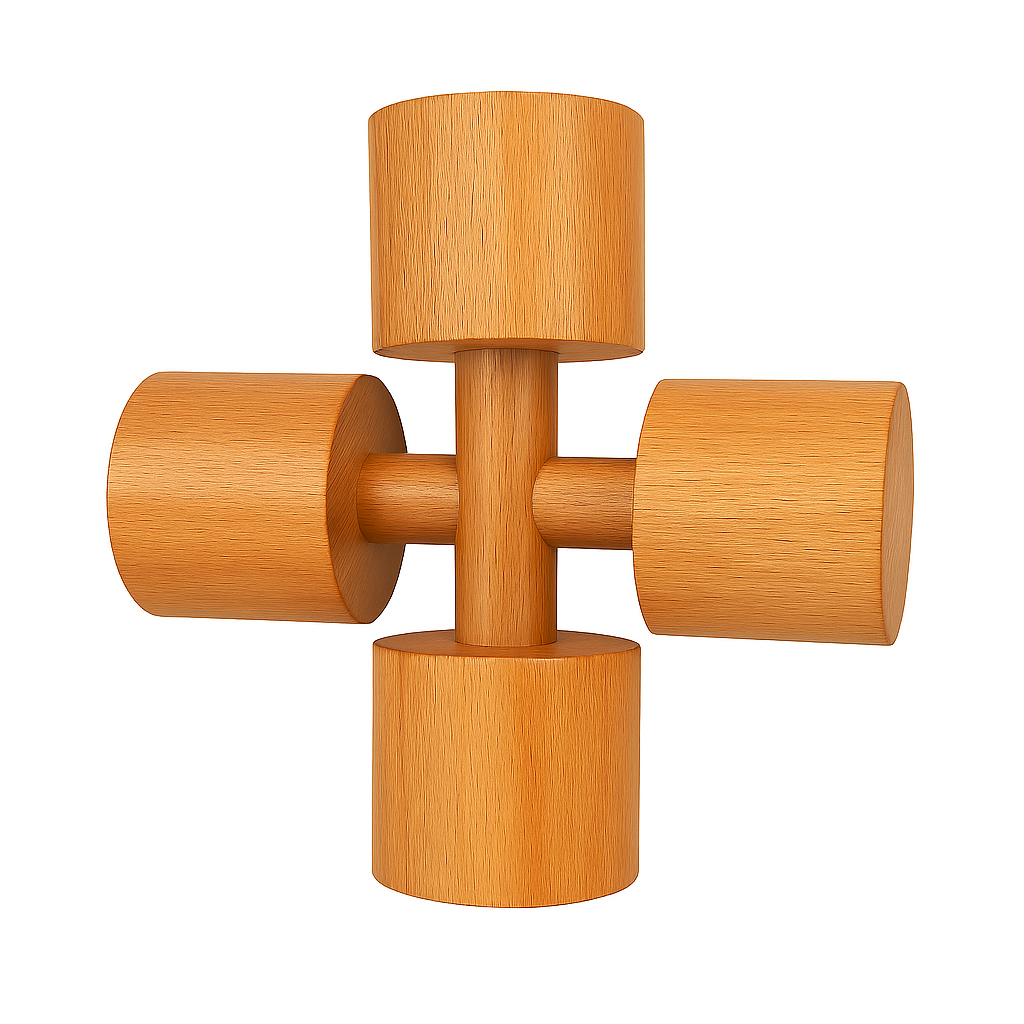 Wooden Balance and Coordination Toy