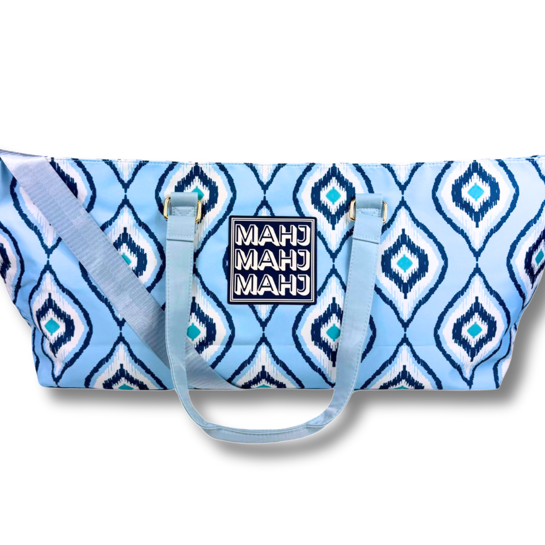 My Fair Mahjong - MAHJONG TOTE BAG  |  Wide with Zipper Closure