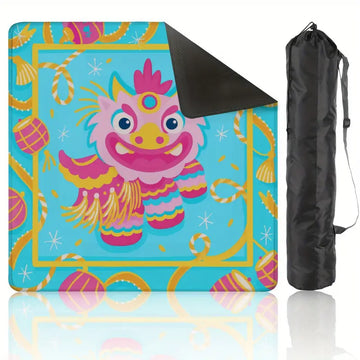 Festive Dragon Mahjong Mat