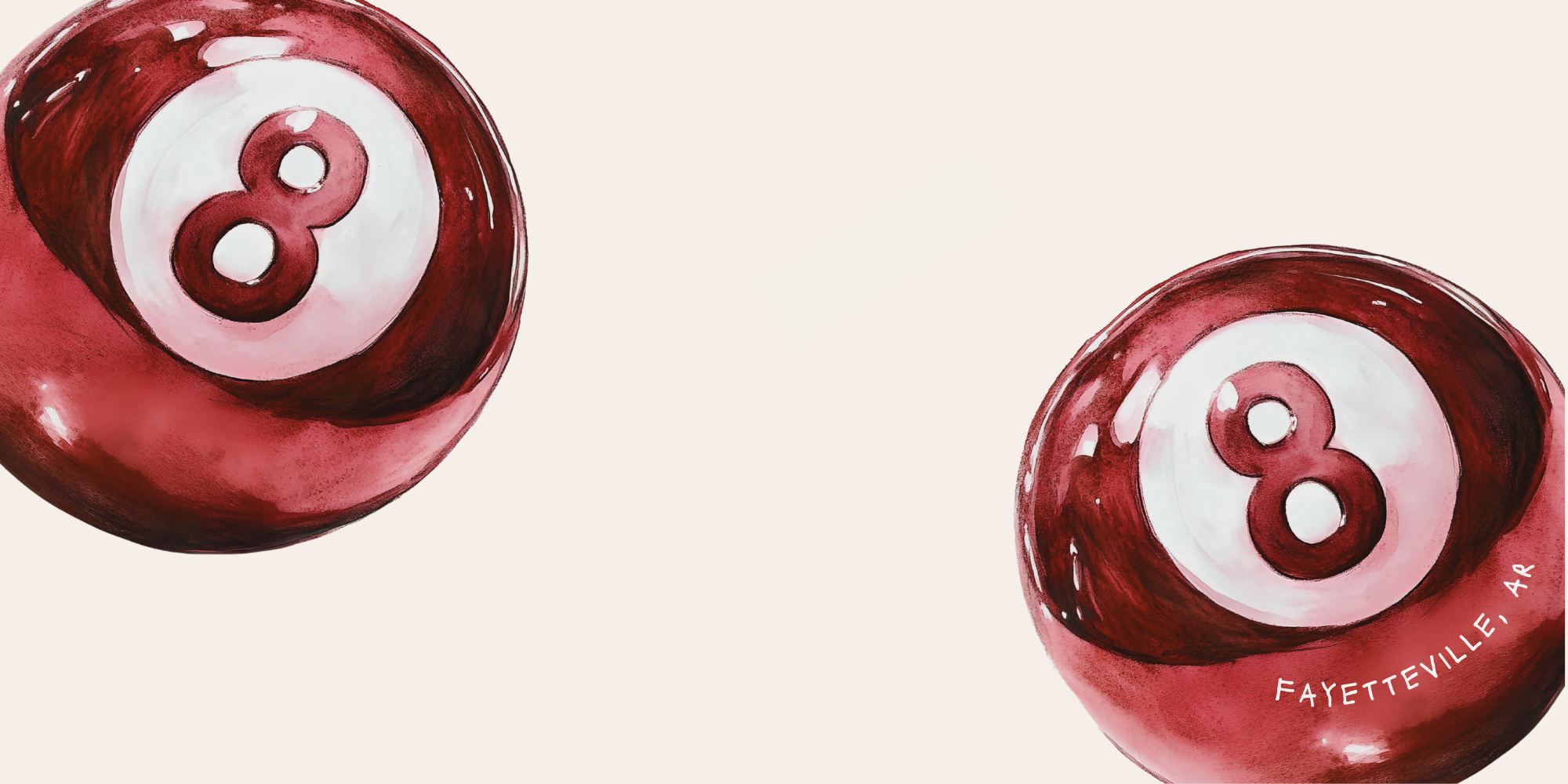 TAYLOR GRAY - 5.5x11 GAMEDAY FAYETTEVILLE trinket tray insert set of 5