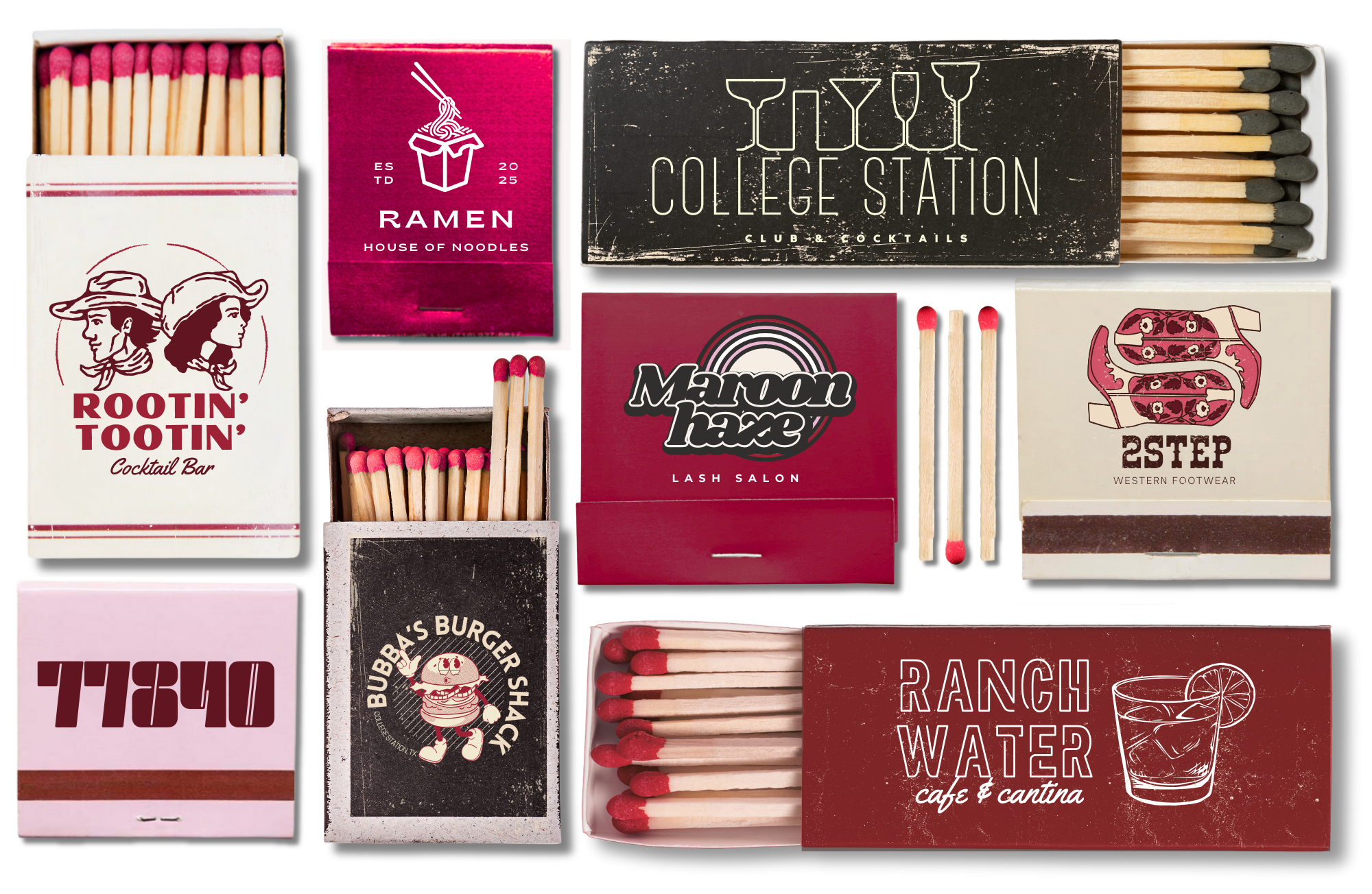 TAYLOR GRAY - 11x17 GAMEDAY COLLEGE STATION insert set of 10