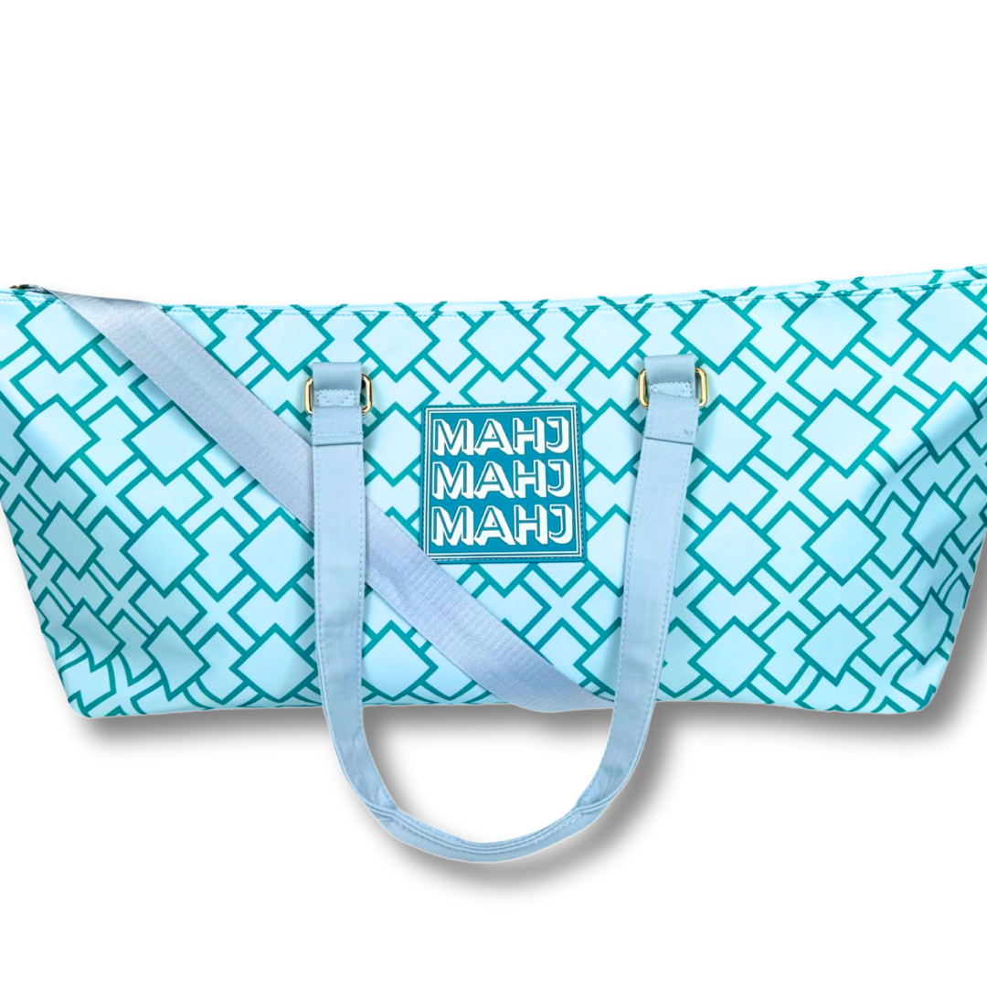 My Fair Mahjong - MAHJONG TOTE BAG  |  Wide with Zipper Closure