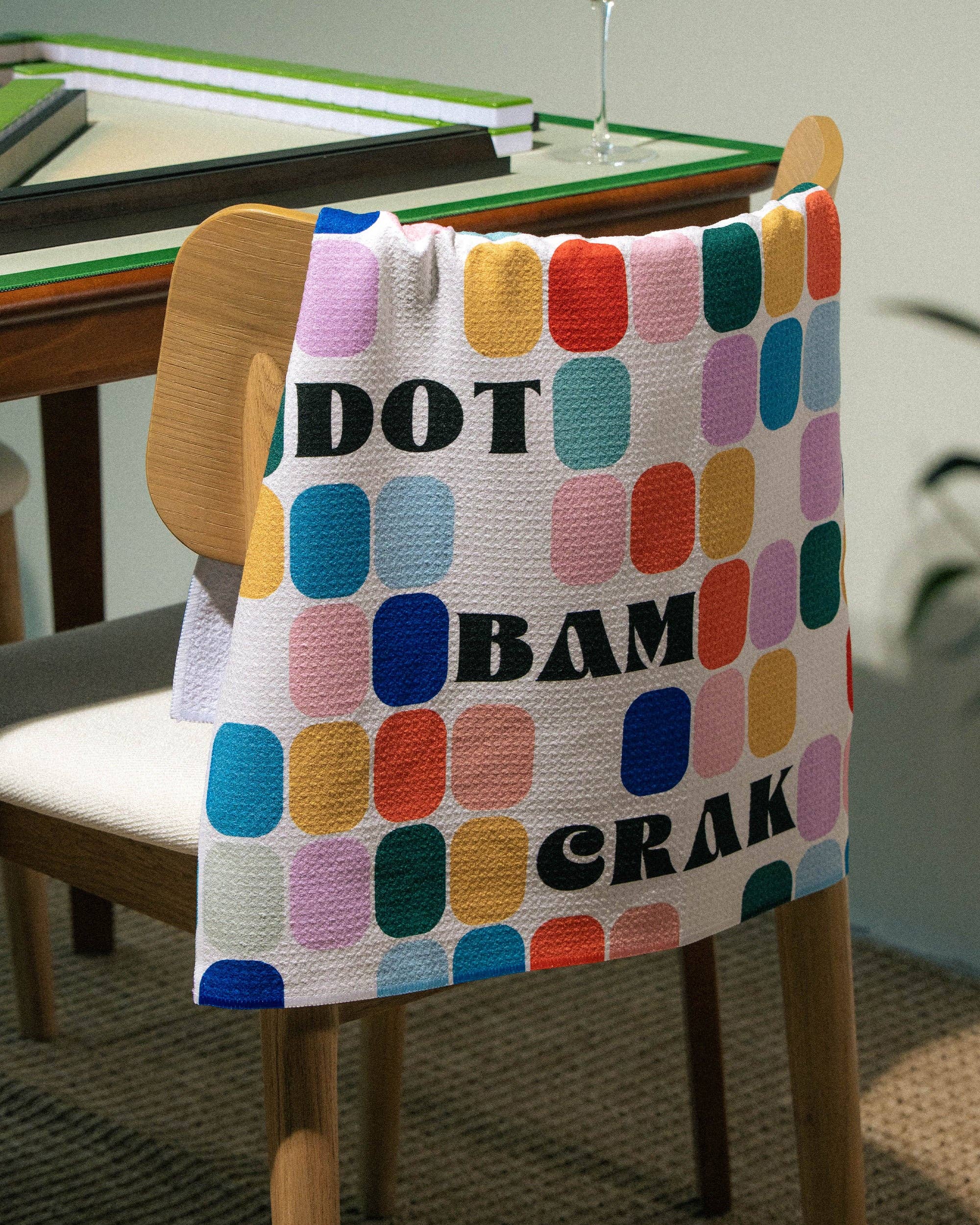 Geometry - Tile Talk Tea Towel