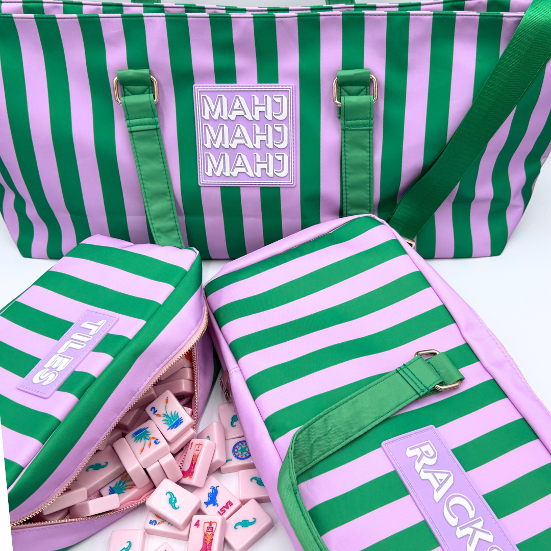My Fair Mahjong - Premium Mahjong Tile Bags  |  Fits Most Large Tile Sets