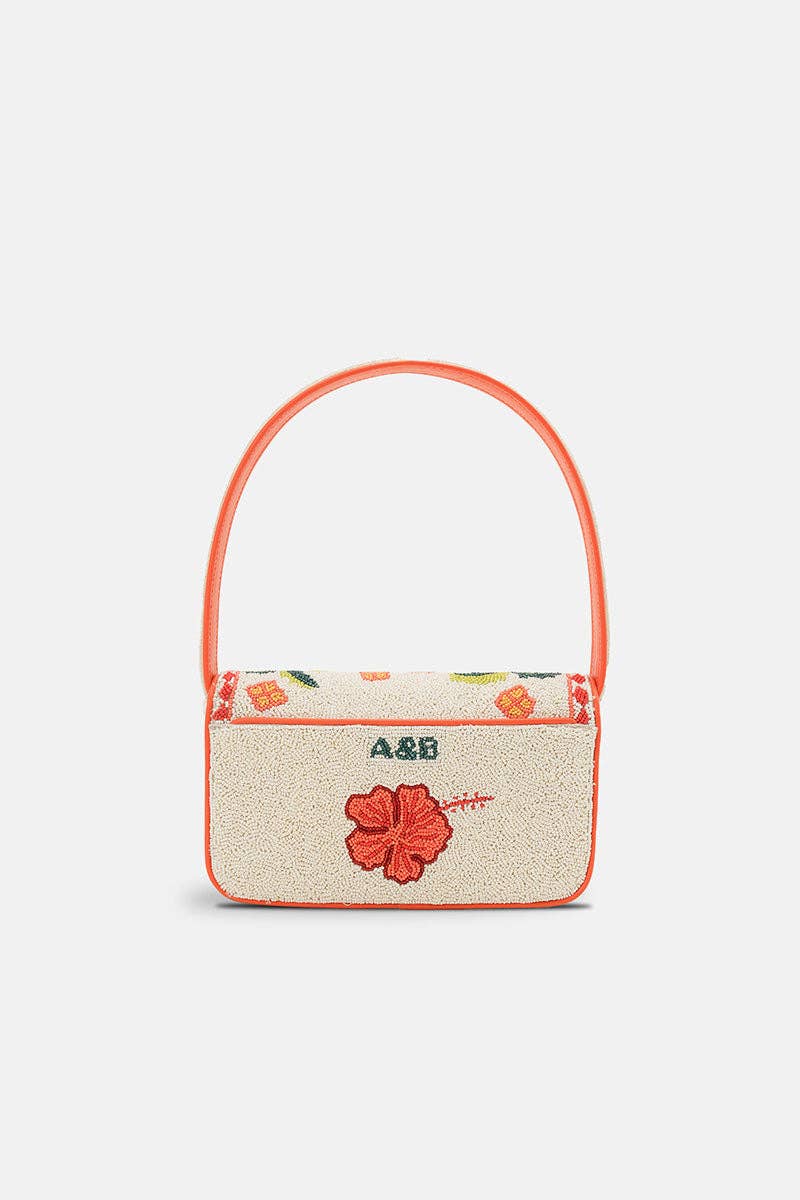 America & Beyond - Rio Rhythm Vibrant Beaded Artisan Shoulder Bag