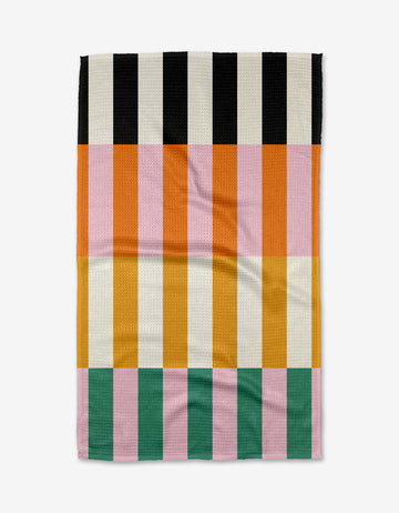 Geometry - Stacked Stripes Tea Towel