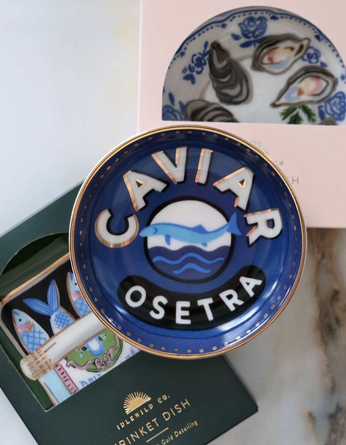 Idlewild Co. - Porcelain Trinket Dish | Caviar