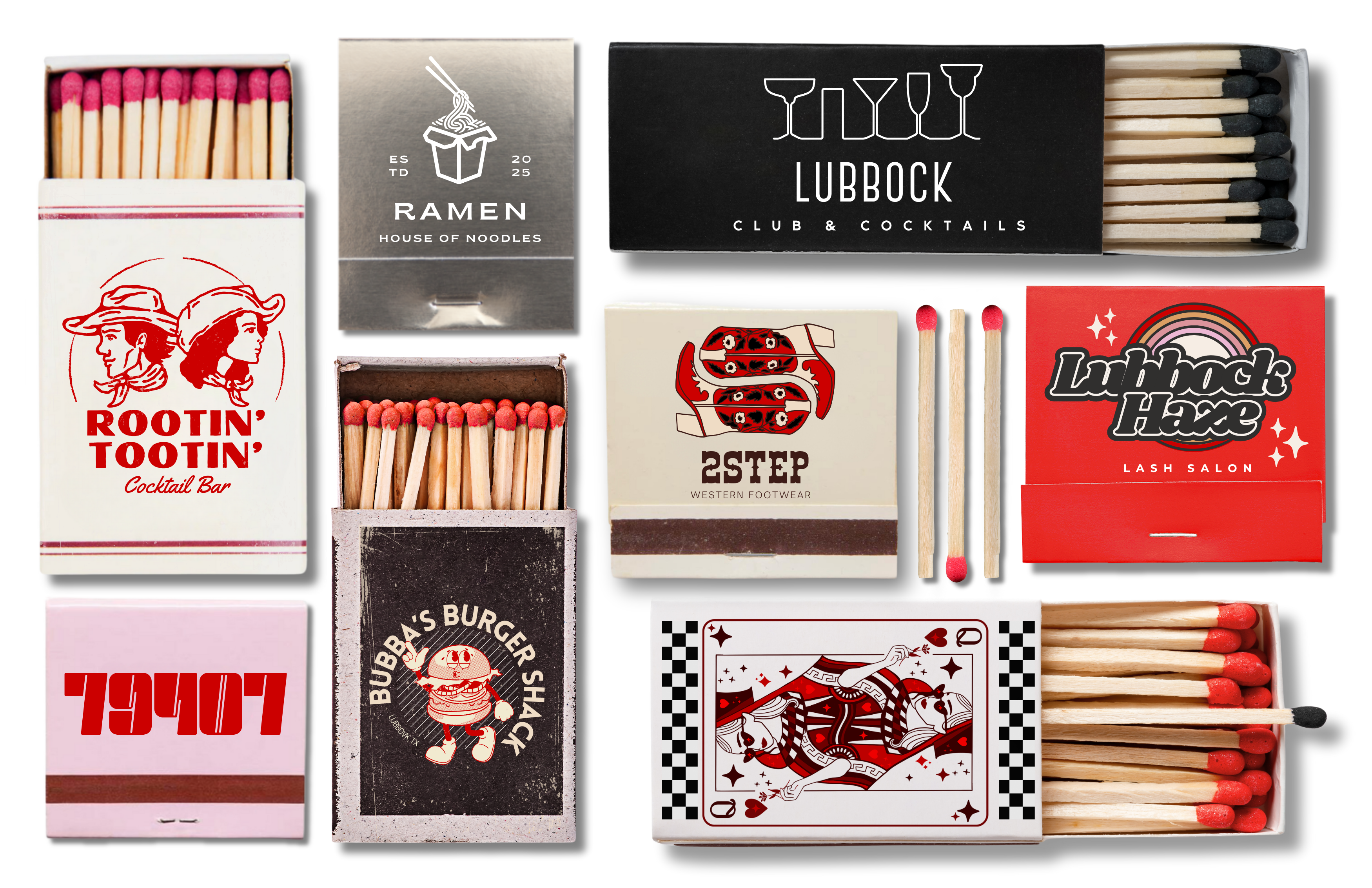 TAYLOR GRAY - 11x17 GAMEDAY LUBBOCK insert set of 10