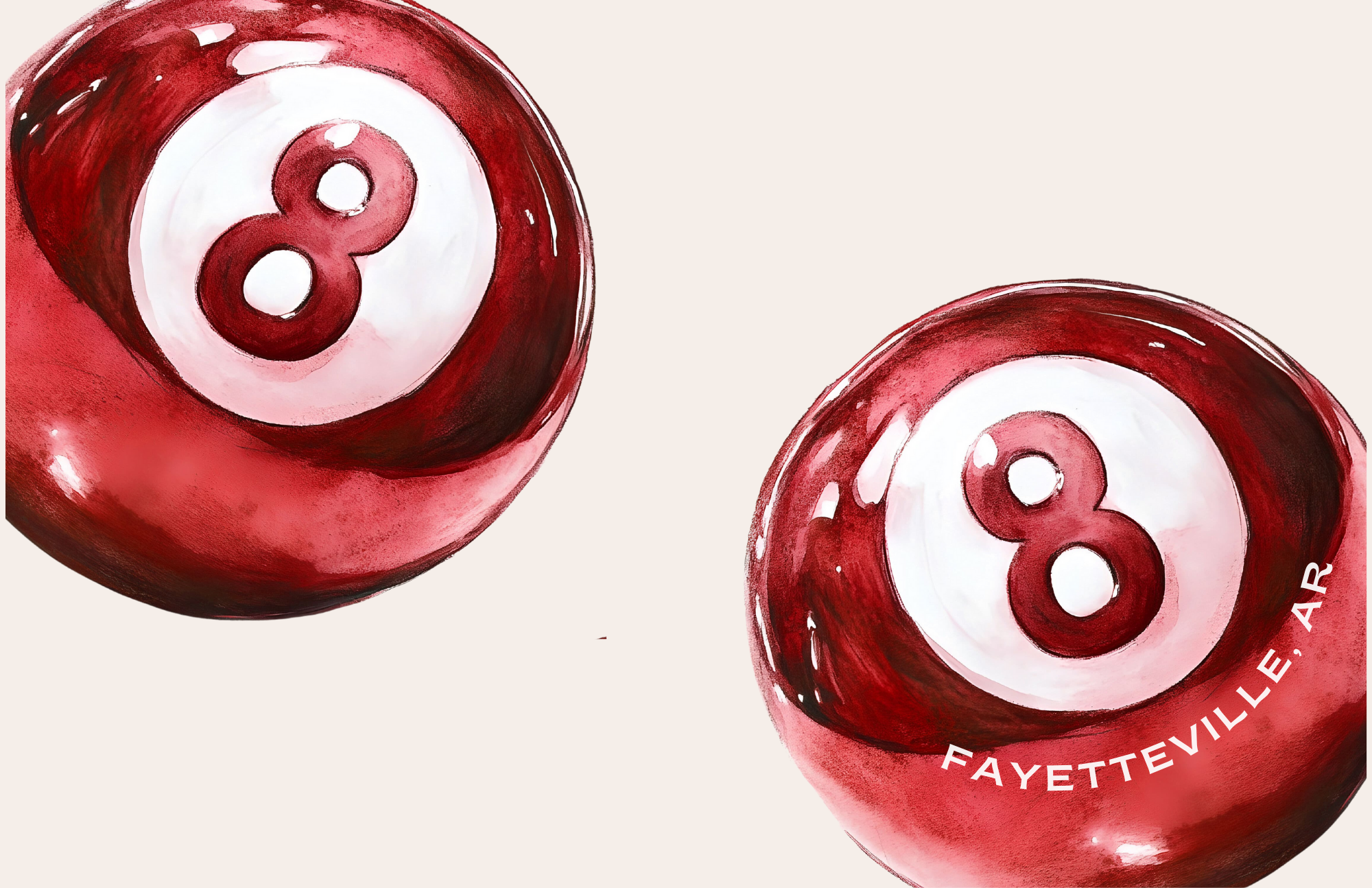 TAYLOR GRAY - 11x17 GAMEDAY FAYETTEVILLE insert set of 10