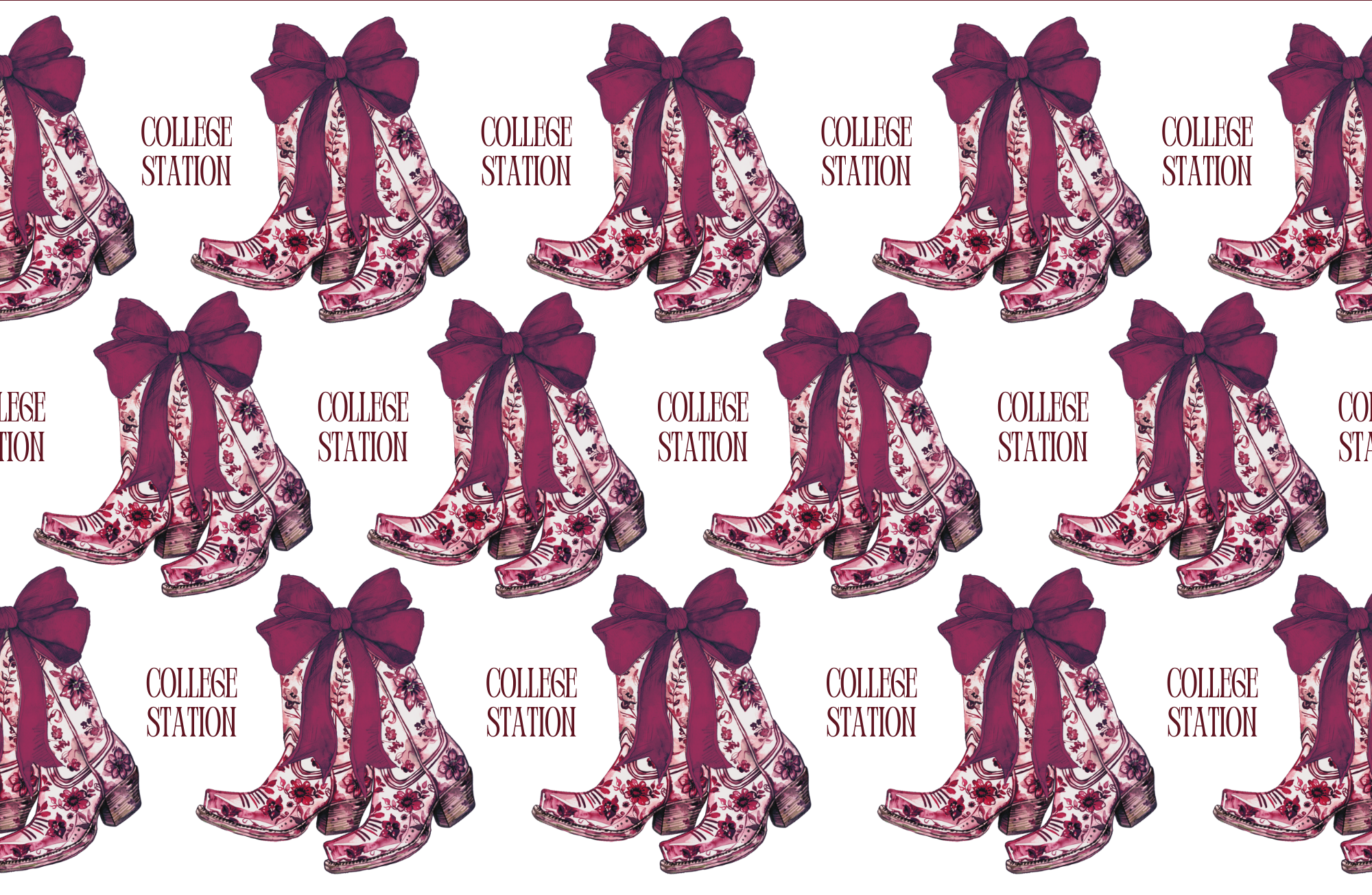 TAYLOR GRAY - 11x17 GAMEDAY COLLEGE STATION insert set of 10