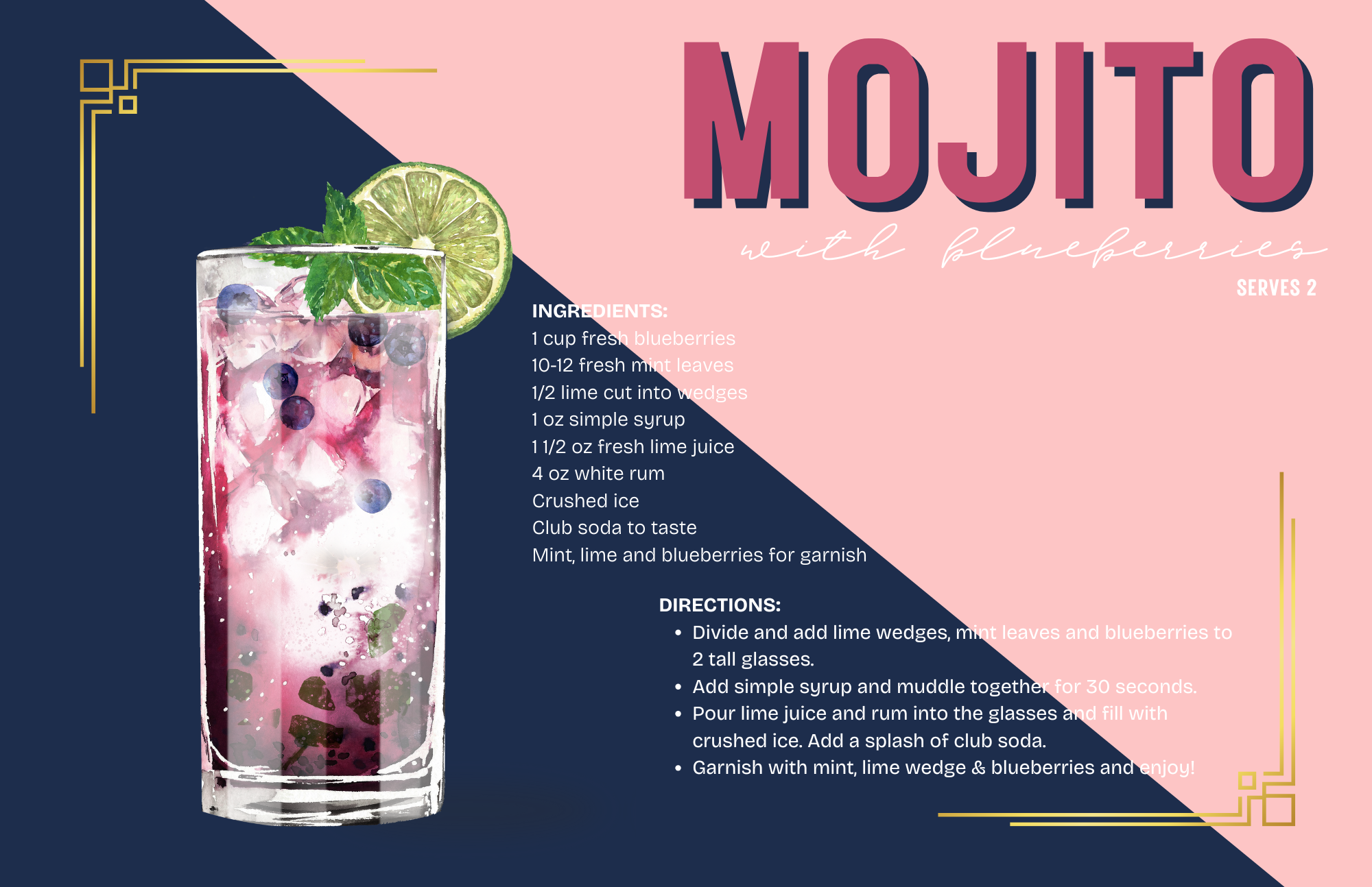 TAYLOR GRAY - 11x17 COCKTAILS VOL 2 insert set of 10