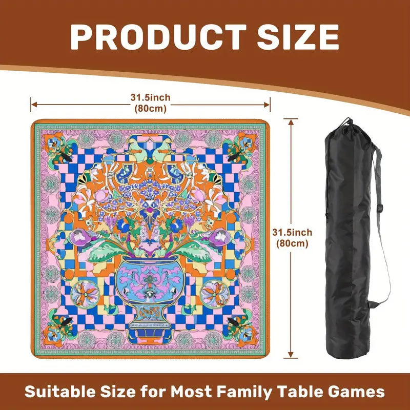 Floral Vase Mahjong Mat&nbsp;