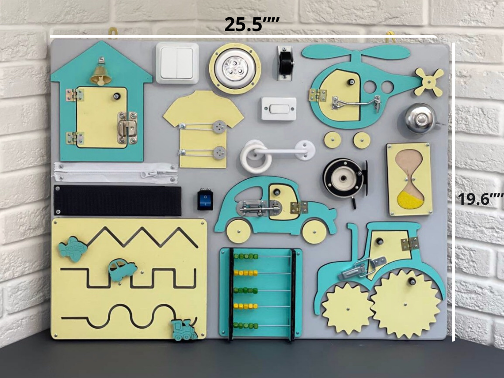 Busy Board MAXI (yellow-green)