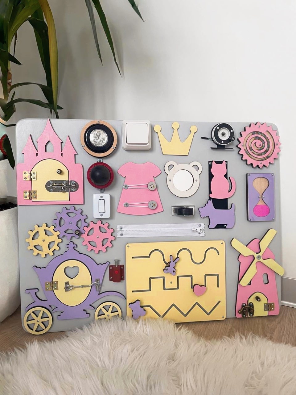 Busy Board MAXI (purple)