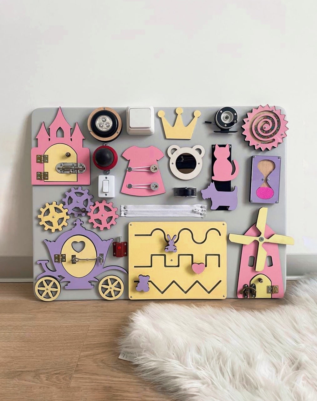Busy Board MAXI (purple)