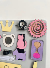 Busy Board MAXI (purple)