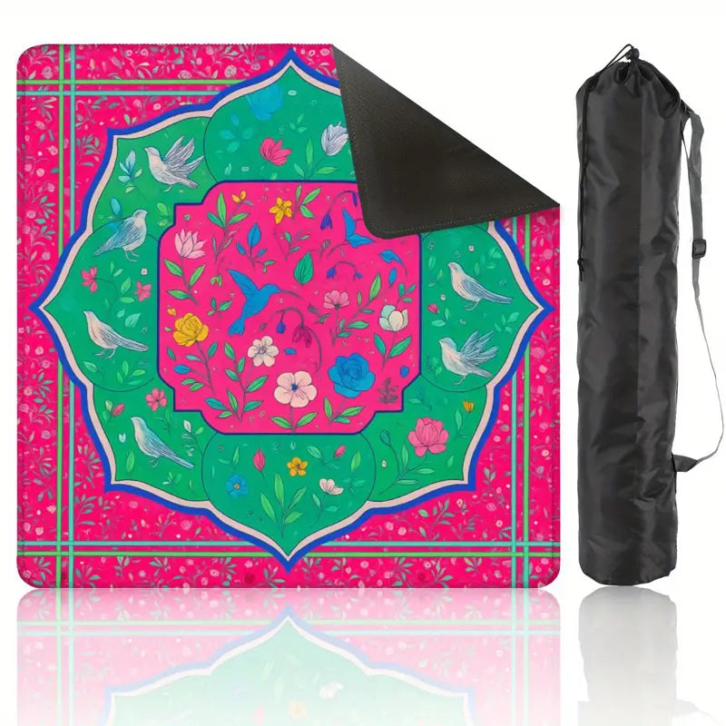 Hummingbird Garden Mahjong Mat