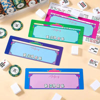 Mahjong Tile Racks – Colorful Hand Holders Set of 4