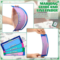 Mahjong Tile Racks – Colorful Hand Holders Set of 4