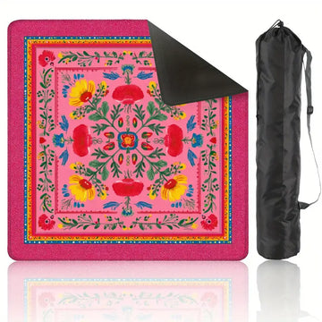 Peony Bloom Mahjong Mat