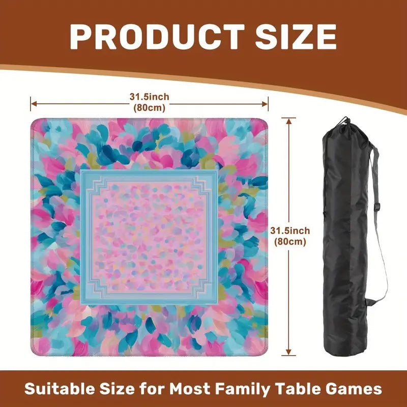 Watercolor Dreams Mahjong Mat